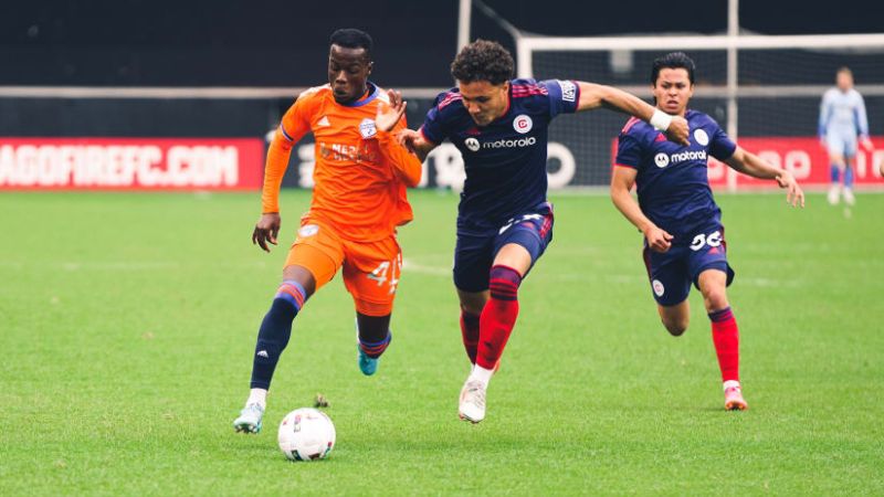 Trận đấu giữa FC Cincinnati vs Chicago Fire tại giải Nhà Nghề Mỹ