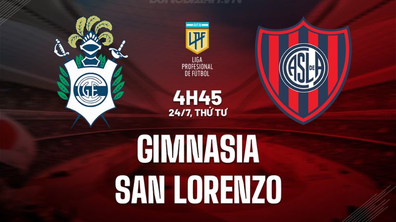 Trận đấu giữa Gimnasia vs San Lorenzo thuộc loạt trận vòng sơ loại VĐQG Argentina