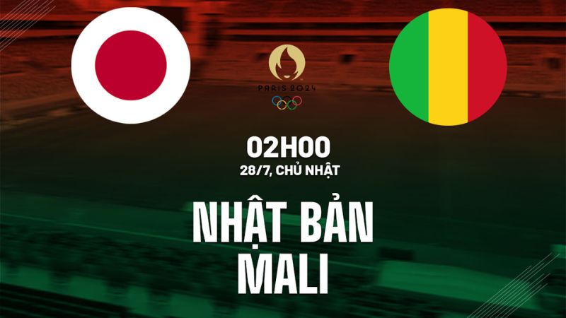 Nhận định tỷ số trận Olympic Nhật Bản vs Olympic Mali